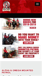 Mobile Screenshot of mountedpatrol.com